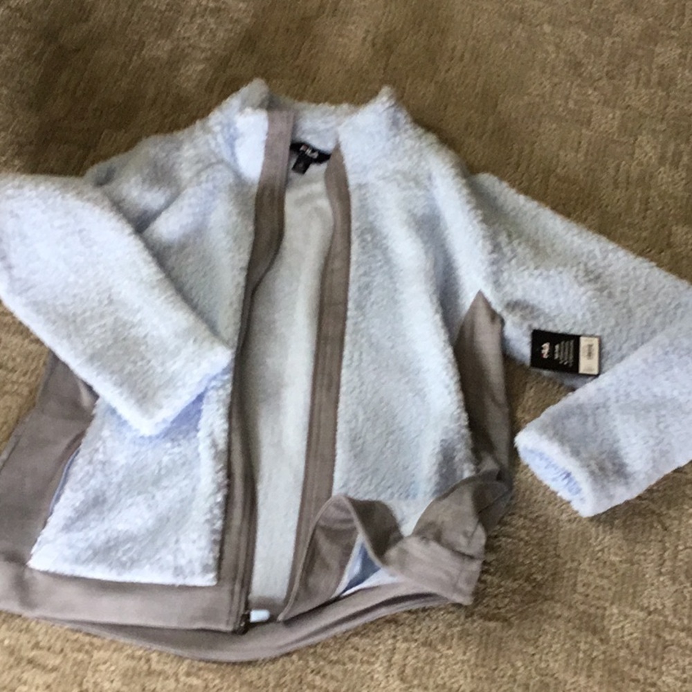 Fila Sport fleece zip up jacket size XL